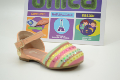 Flat Bibi Laranja e Colorido