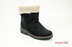 Bota Piccadilly Forrada Preta
