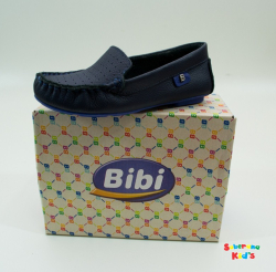 Mocassim Bibi Marinho com detalhes Azul