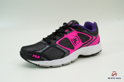 Tnis Fila Preto e Rosa