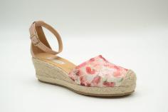 Espadrille Bottero Floral e Nude