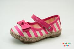 Sapatilha Bibi Rosa e Branca