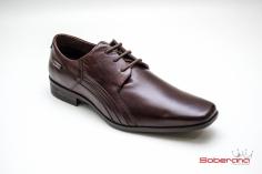 Sapato Ferracini marrom cadarço