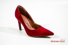Scarpin bebece vermelho