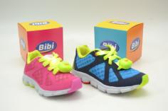 Tênis Bibi Rosa e Azul