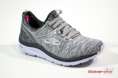 Tênis Olympikus Grace Feminino - Cinza e Chumbo